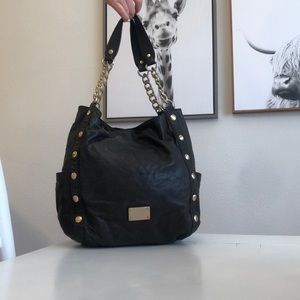 Michael Kors black shoulder bag purse